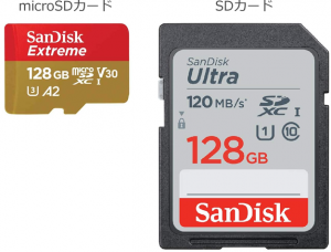 Fireタブレットで使えるSDカード（microSDカード）の見た目や大きさ